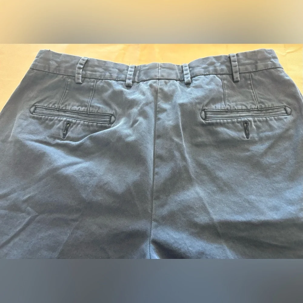 Peter Millar‎ Chino Shorts Men 34 Blue Pima Cotton